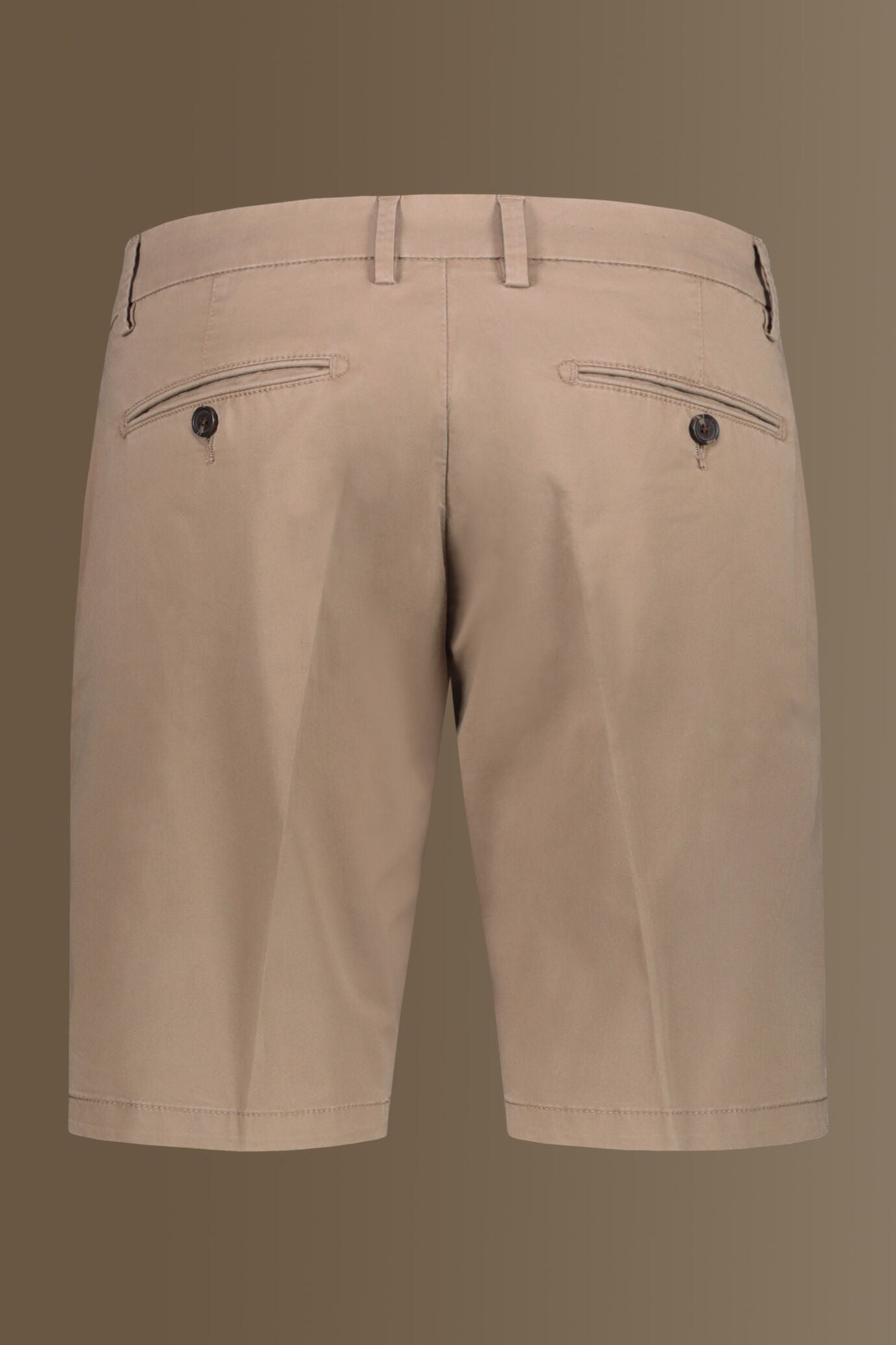 Classic bermuda twill stretch construction