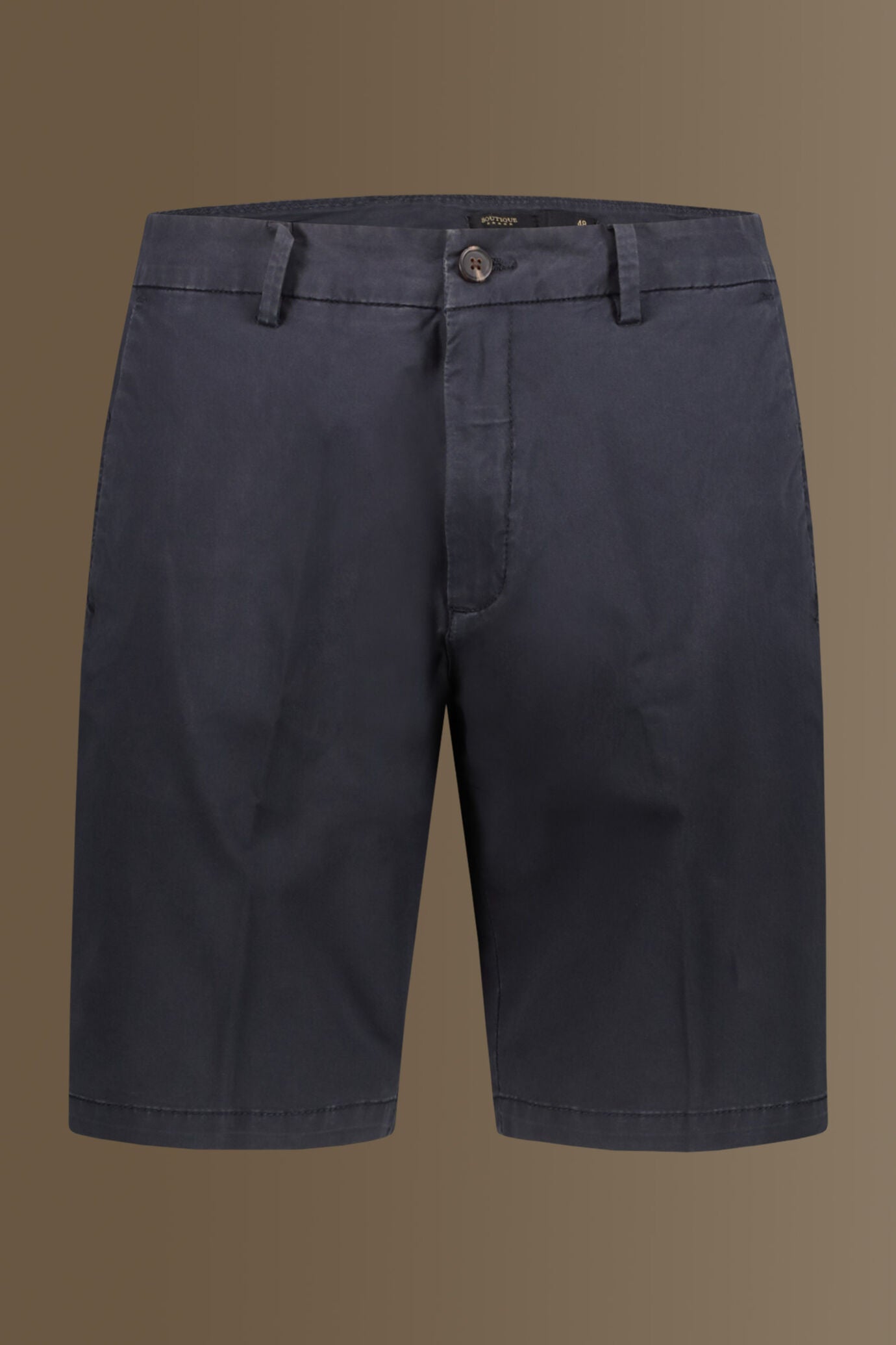 Classic bermuda twill stretch construction