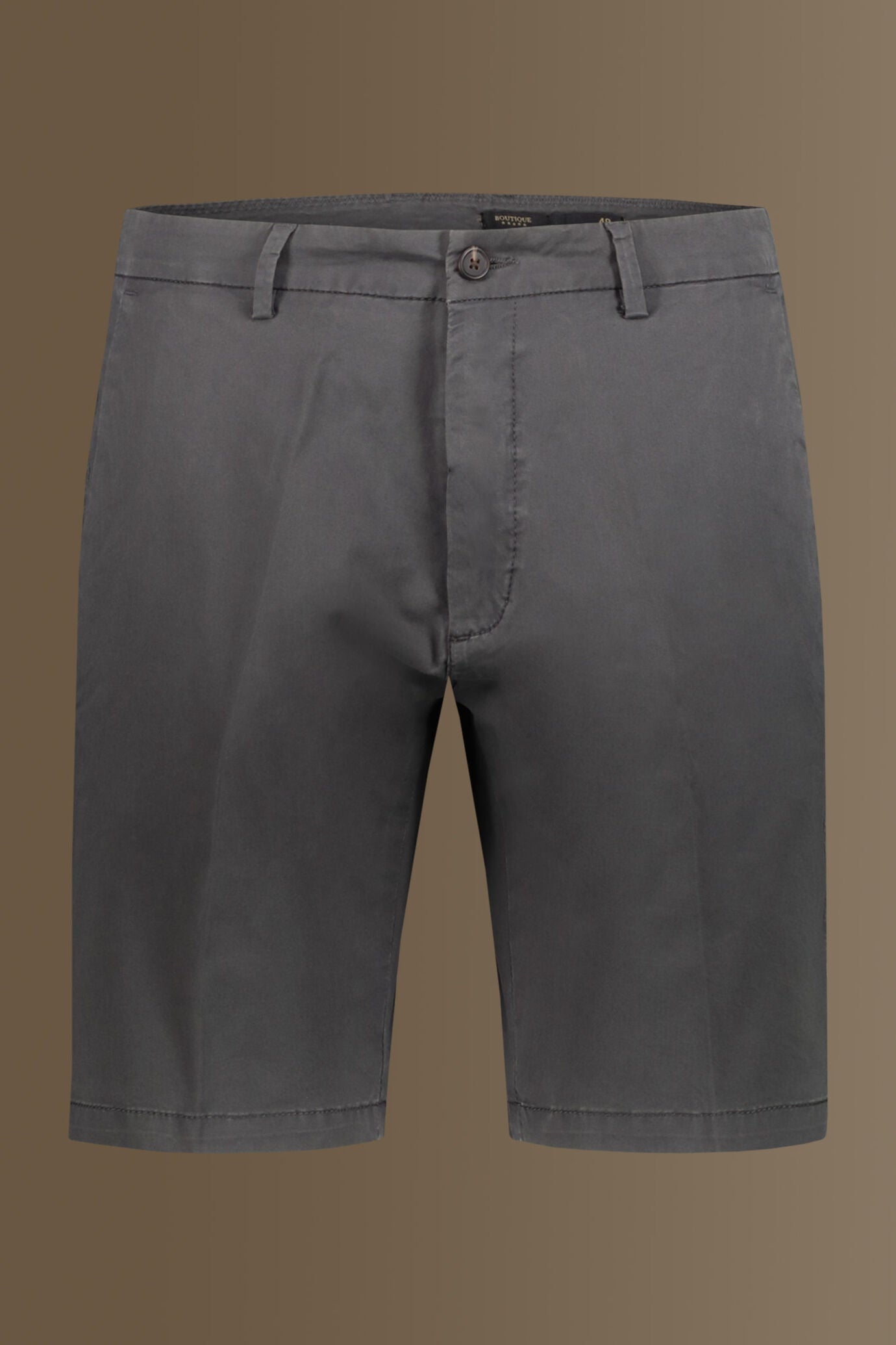 Classic bermuda twill stretch construction
