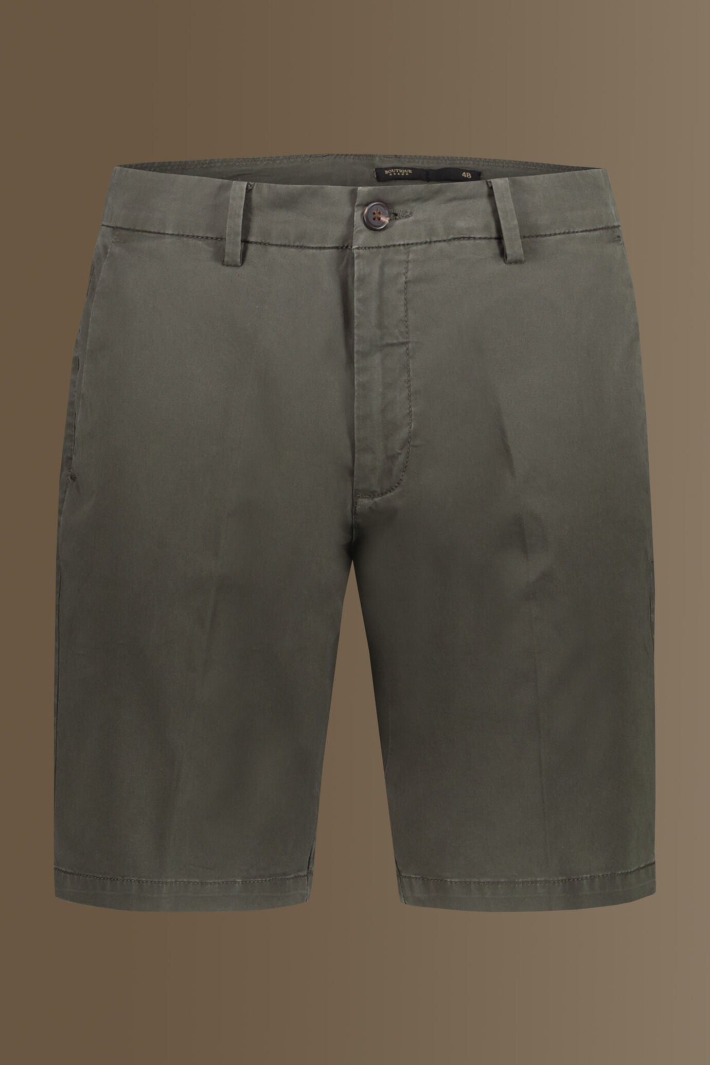 Classic bermuda twill stretch construction