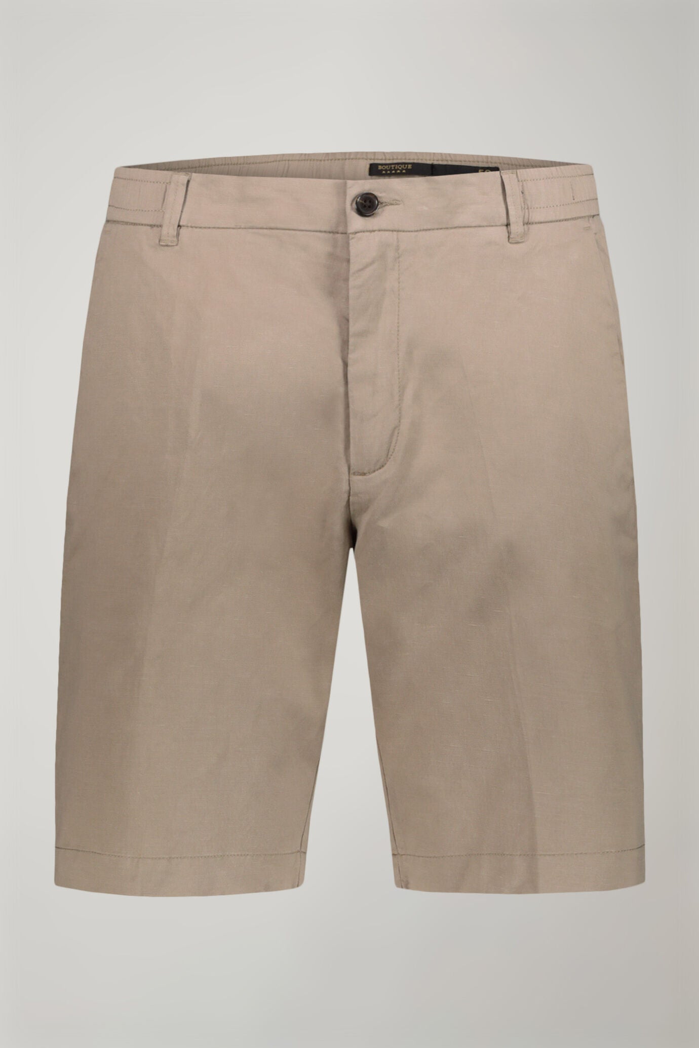 Bermuda with elastic on waist