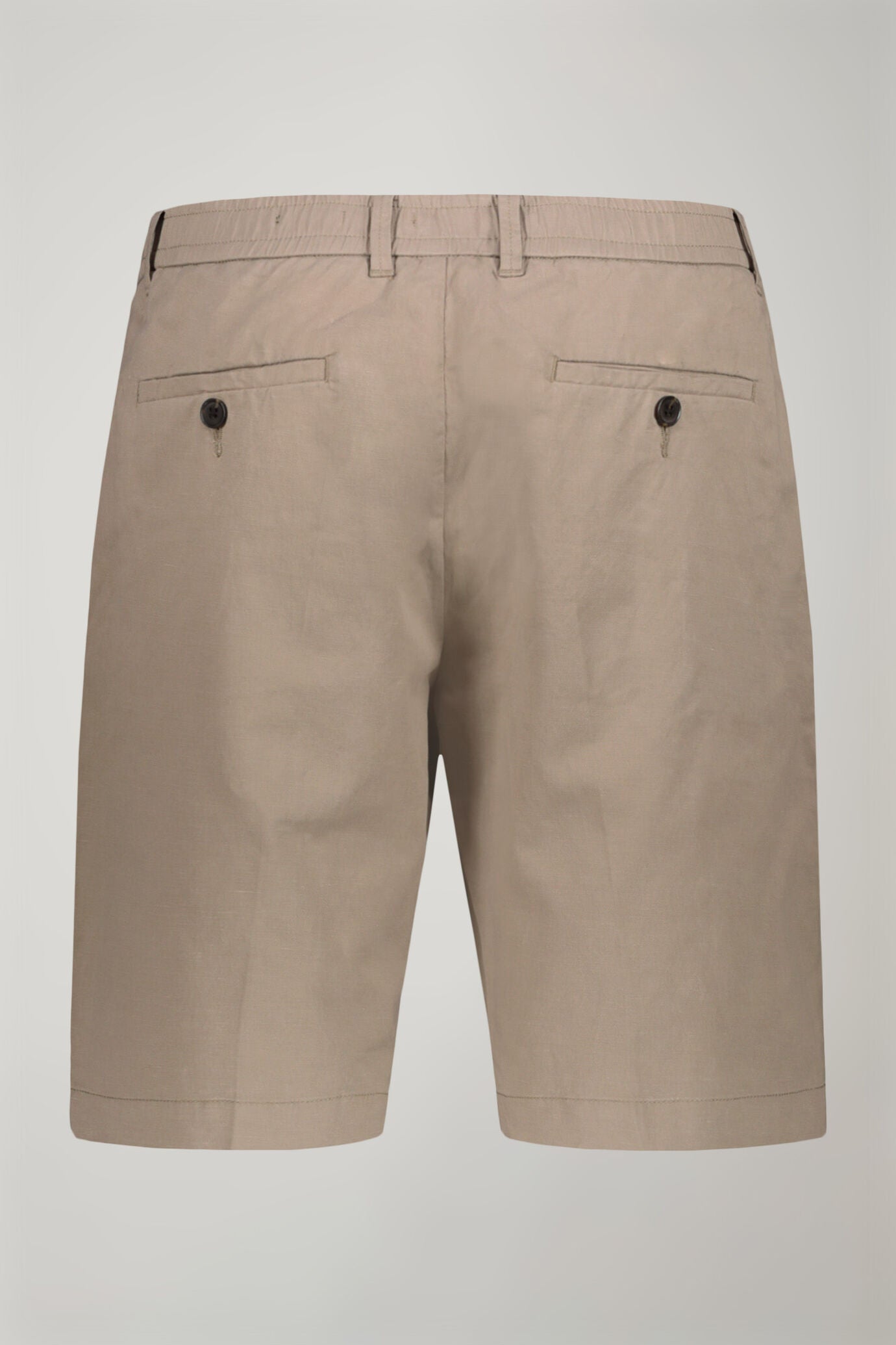 Bermuda with elastic on waist