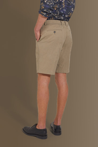 Bermuda with elastic on waist