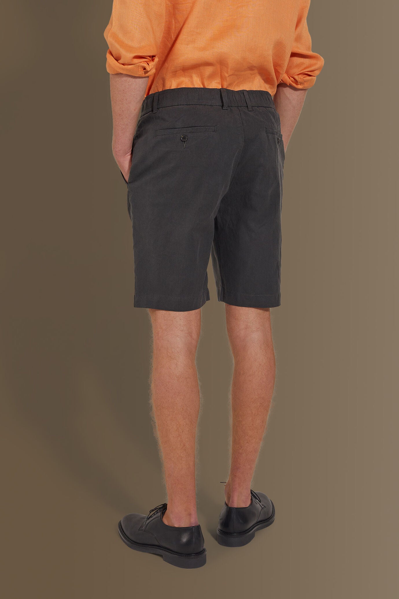 Bermuda with elastic on waist