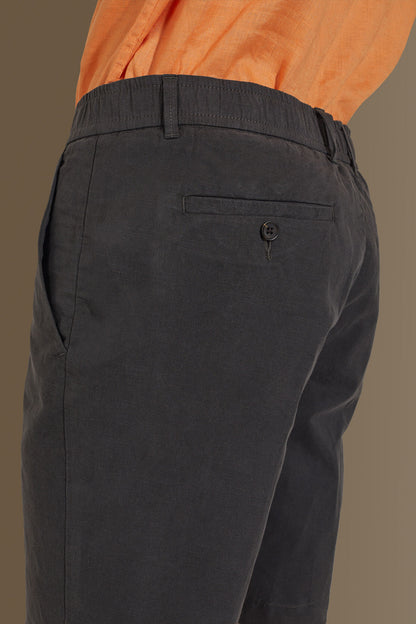 Bermuda with elastic on waist