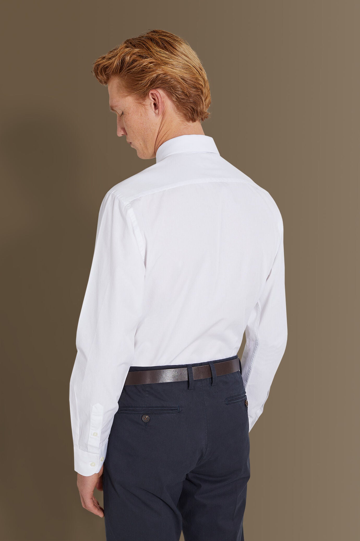 Classic shirt french collar filafil
