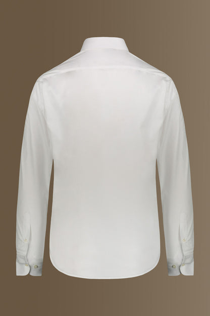 Classic shirt french collar dobby fabric