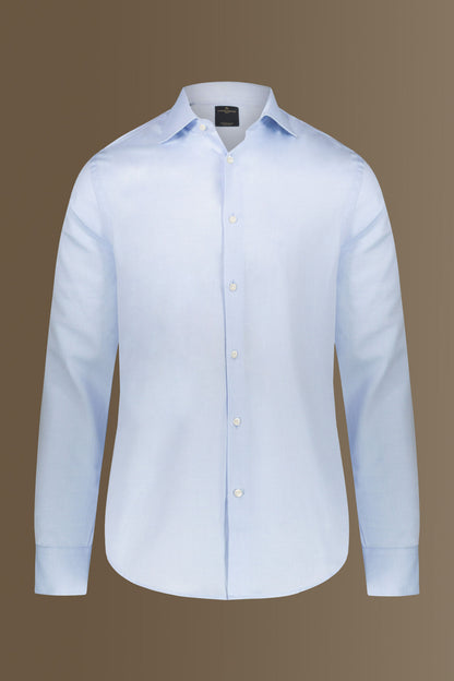 Classic shirt french collar dobby fabric