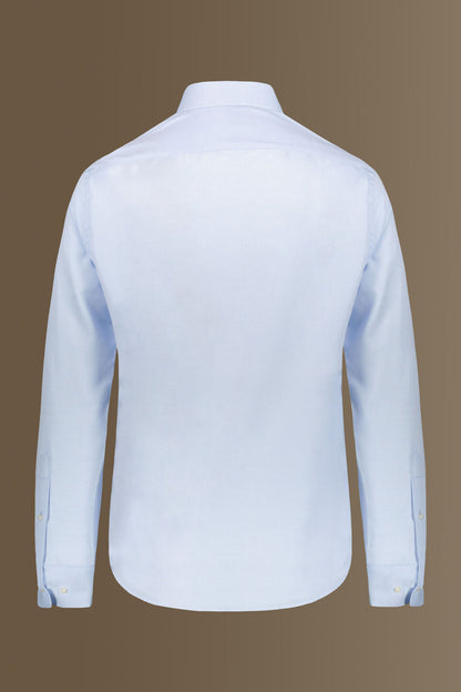 Classic shirt french collar dobby fabric