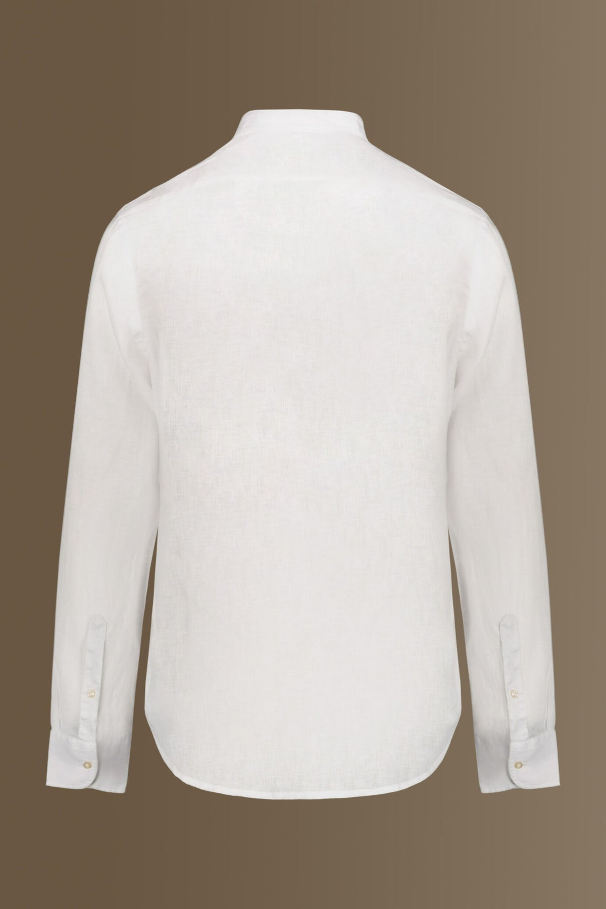 Casual shirt corean collar 100% linen solid colour