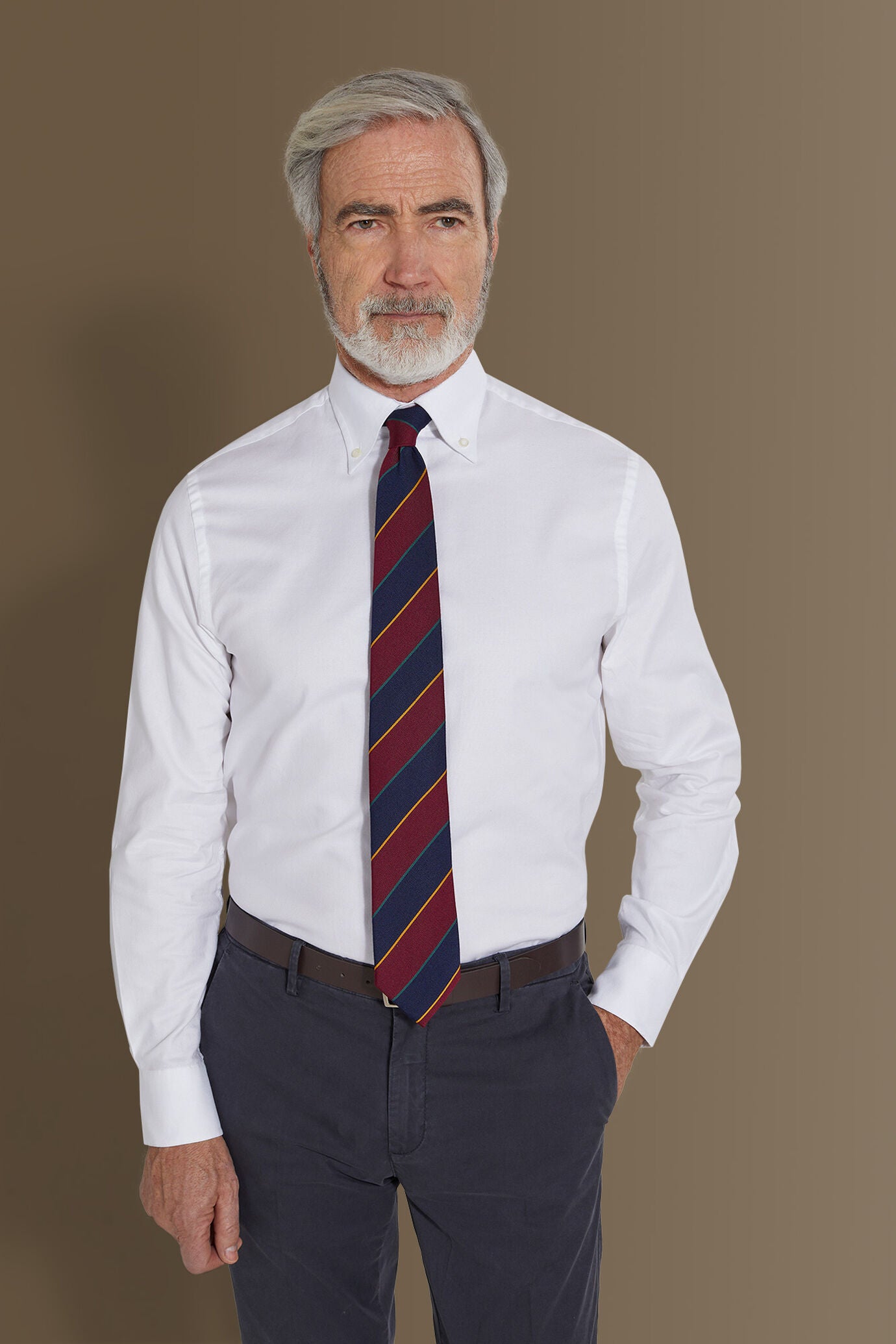 Button down shirt superlight oxford fabric