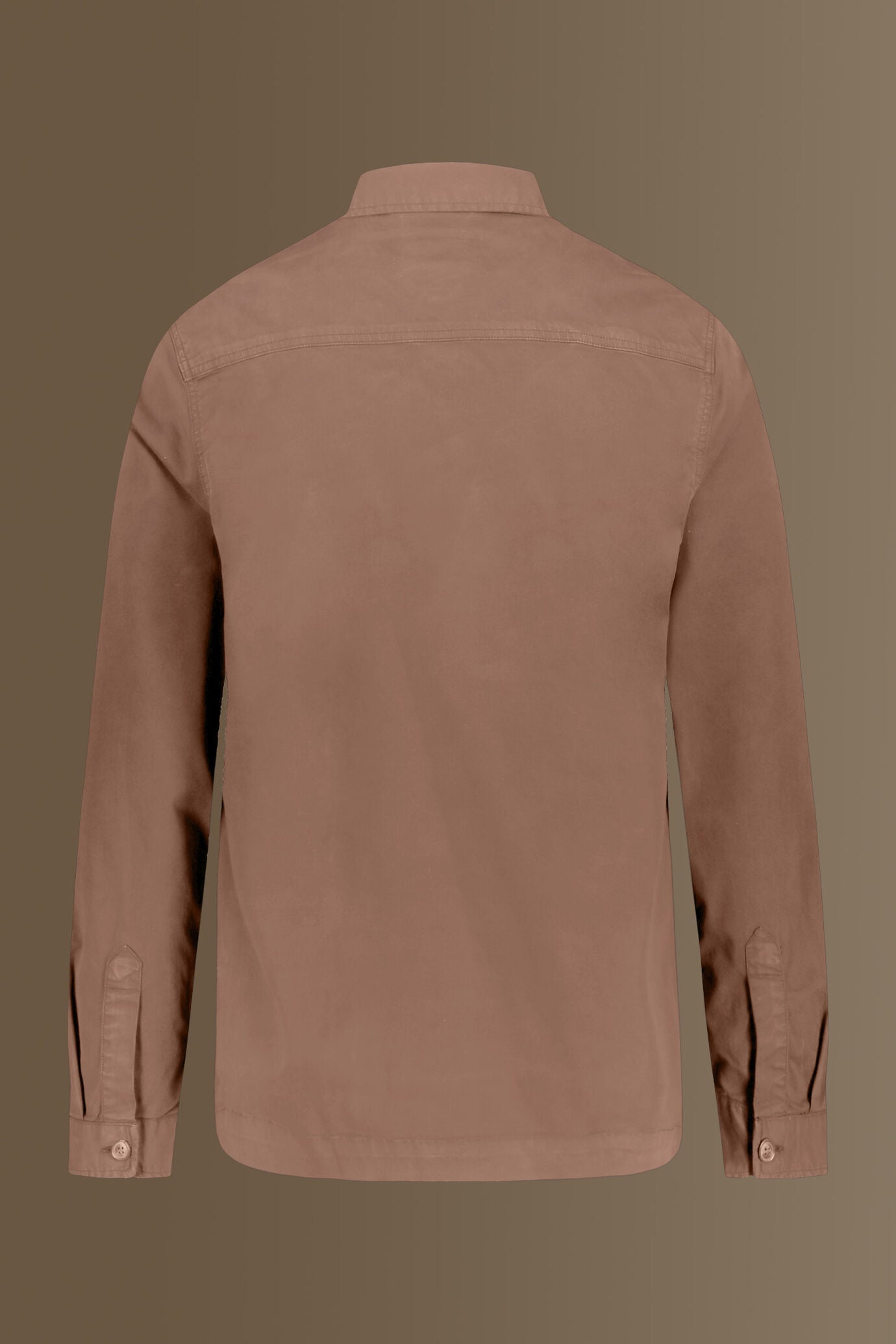 Chambray overshirt french collar
