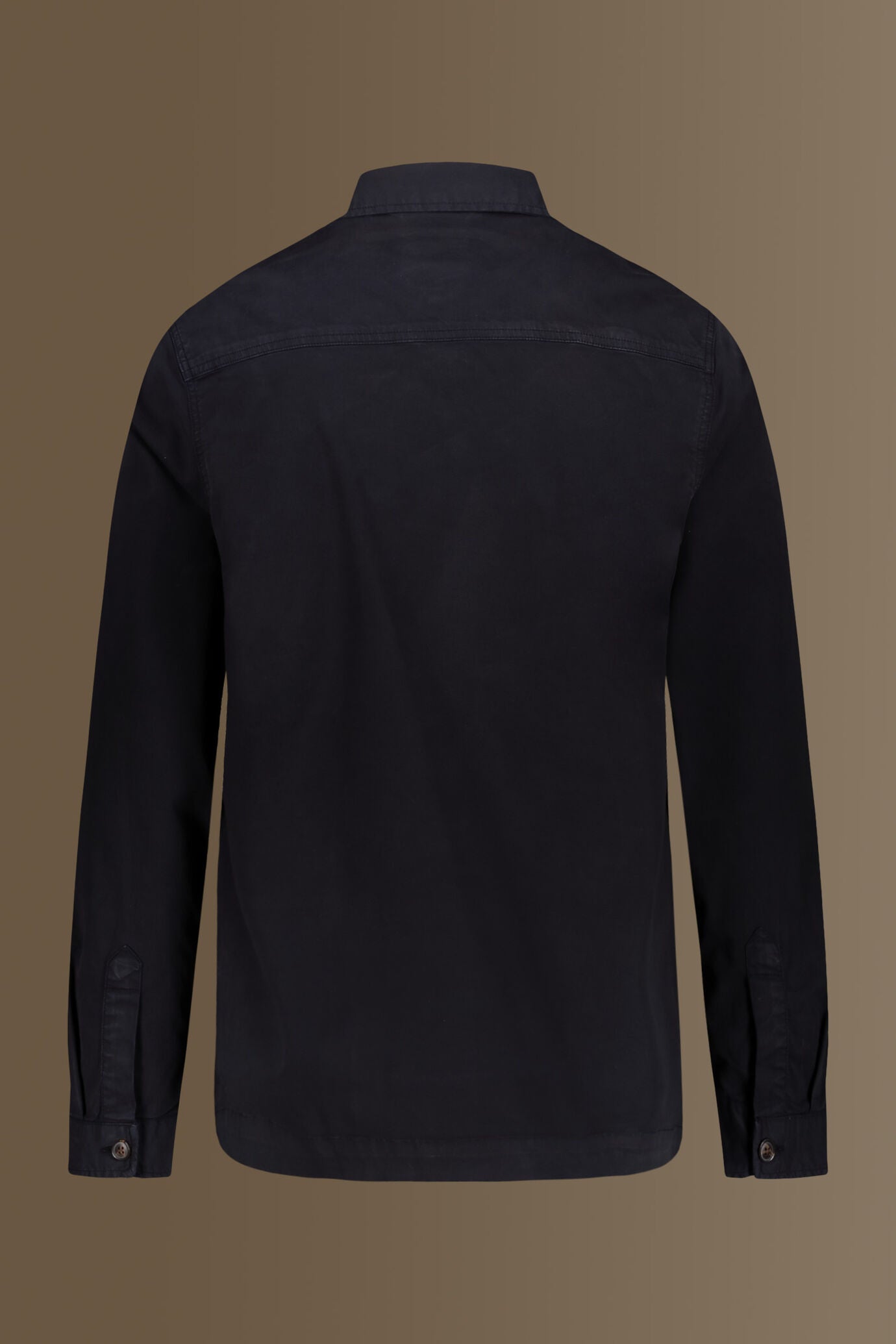 Chambray overshirt french collar