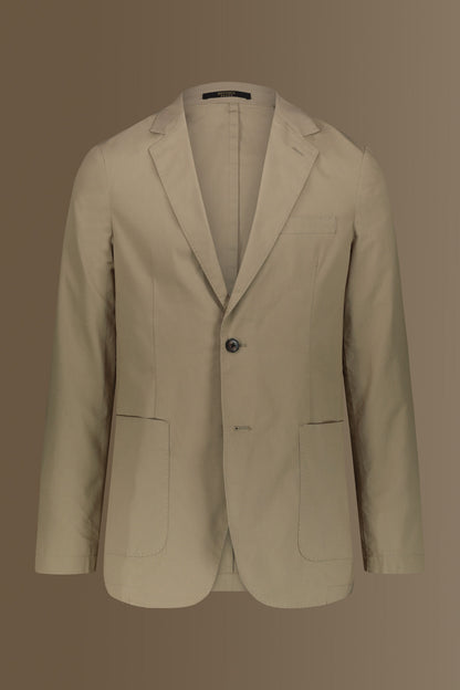 Single breasted jacket patch pocket