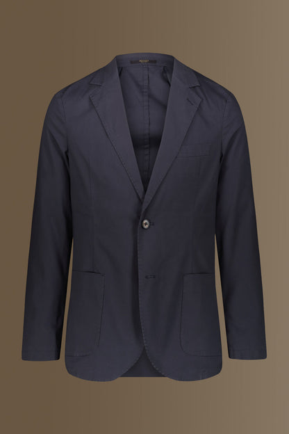 Single breasted jacket patch pocket