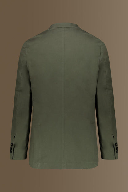Single breasted jacket patch pocket