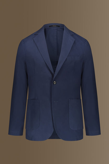 Single breasted jacket patch pocket
