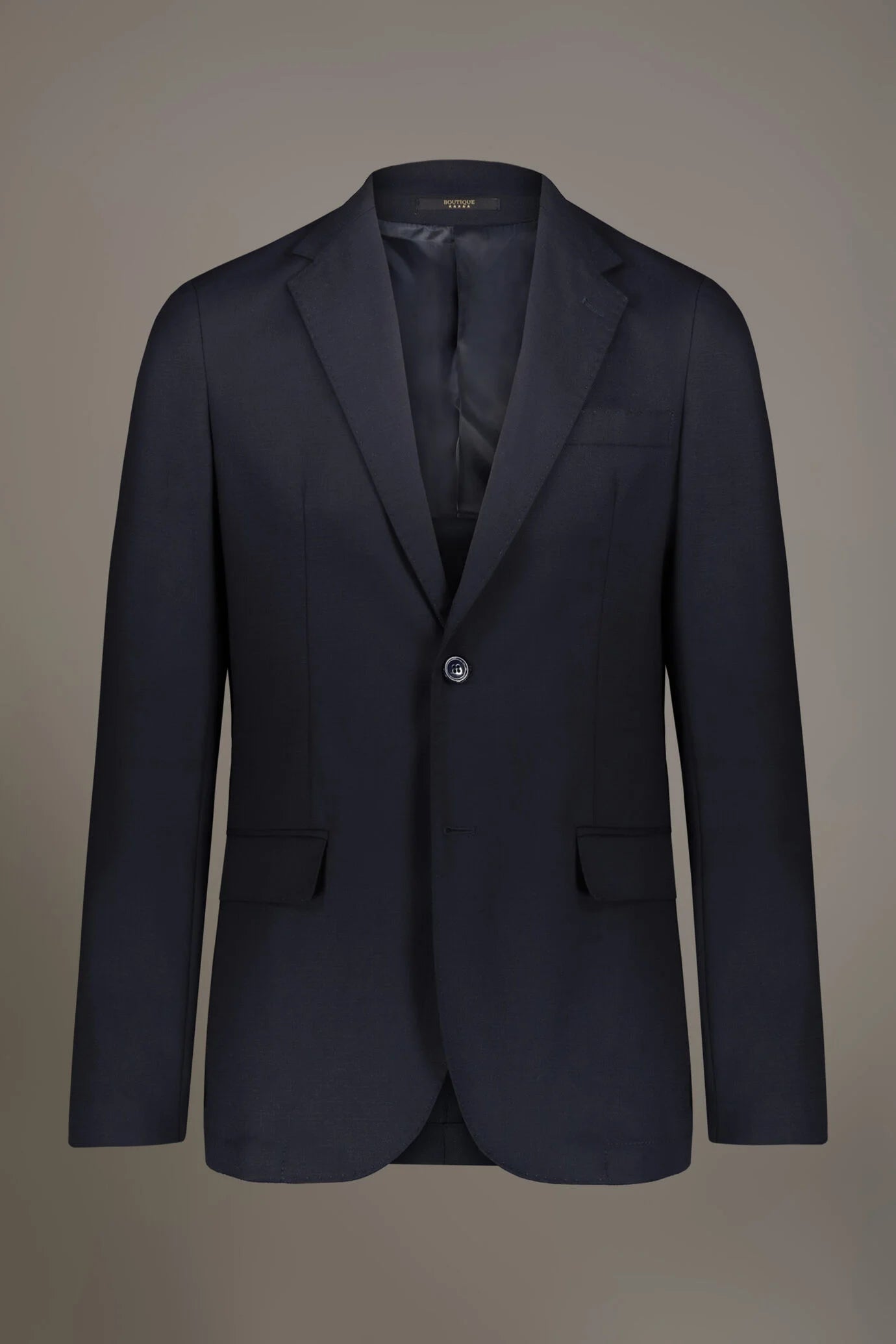 Single breasted jacket solid colour