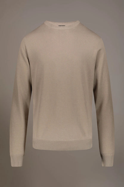 Round neck sweater 100% cotton