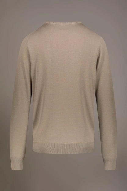 Round neck sweater 100% cotton