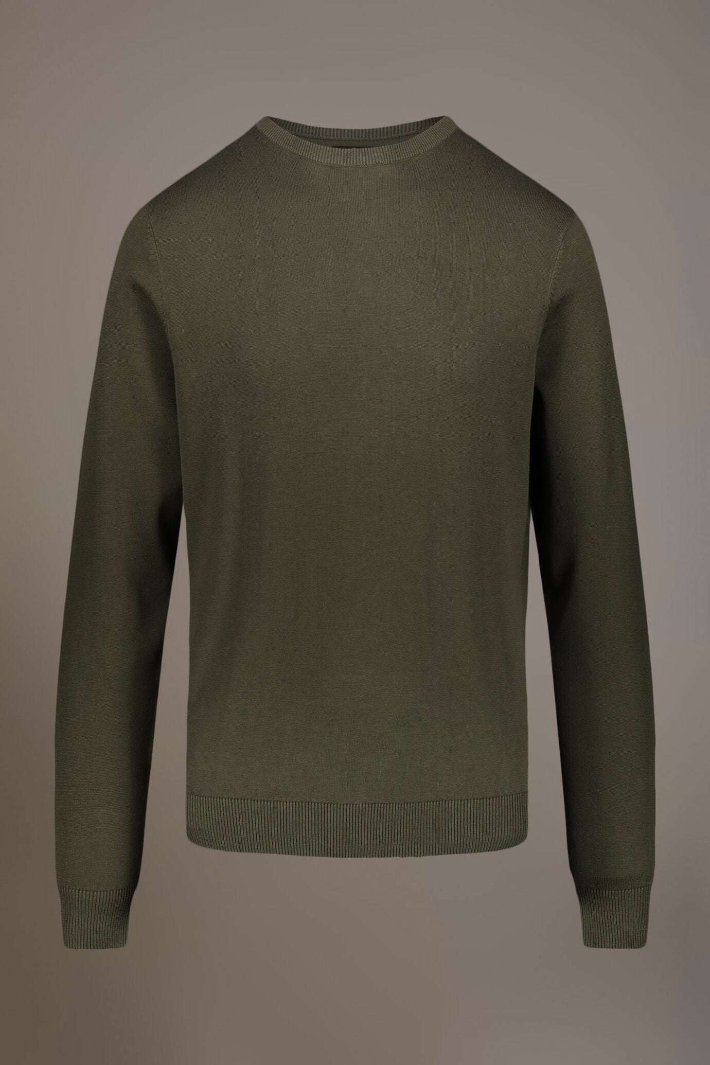 Round neck sweater 100% cotton