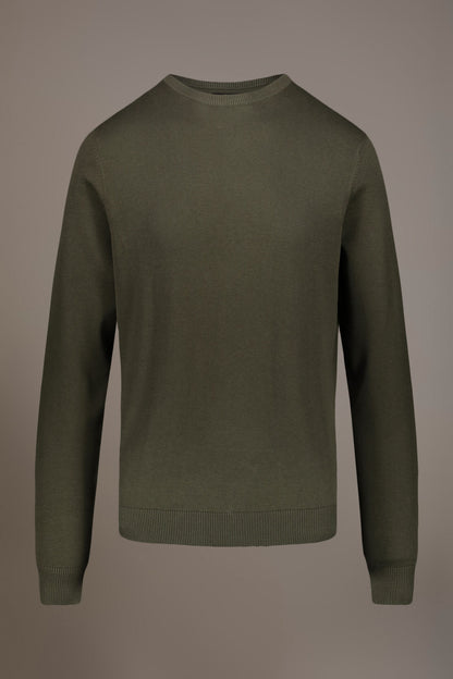 Round neck sweater 100% cotton