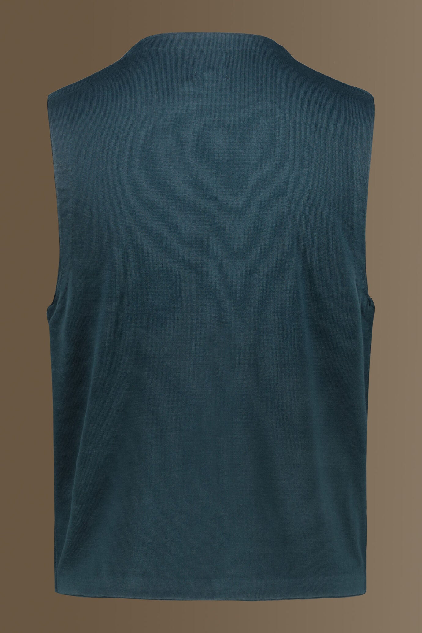 Knitted vest sigle breast pure cotton