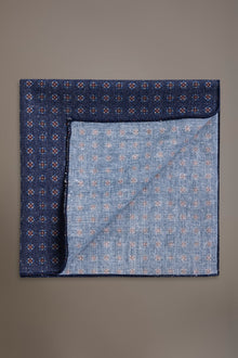 Linen blend pochette fancy design