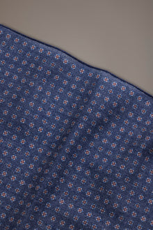 Linen blend pochette fancy design