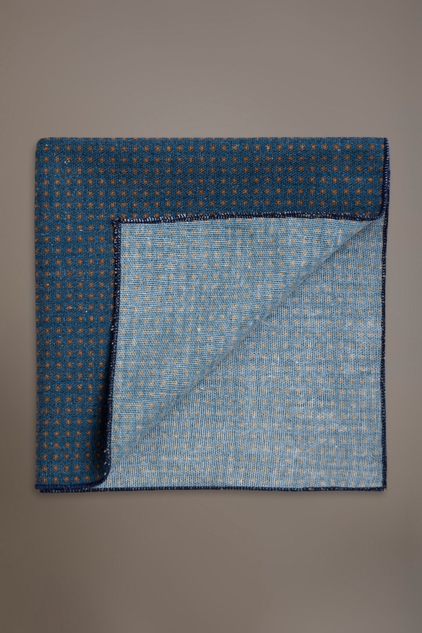 Linen blend pochette