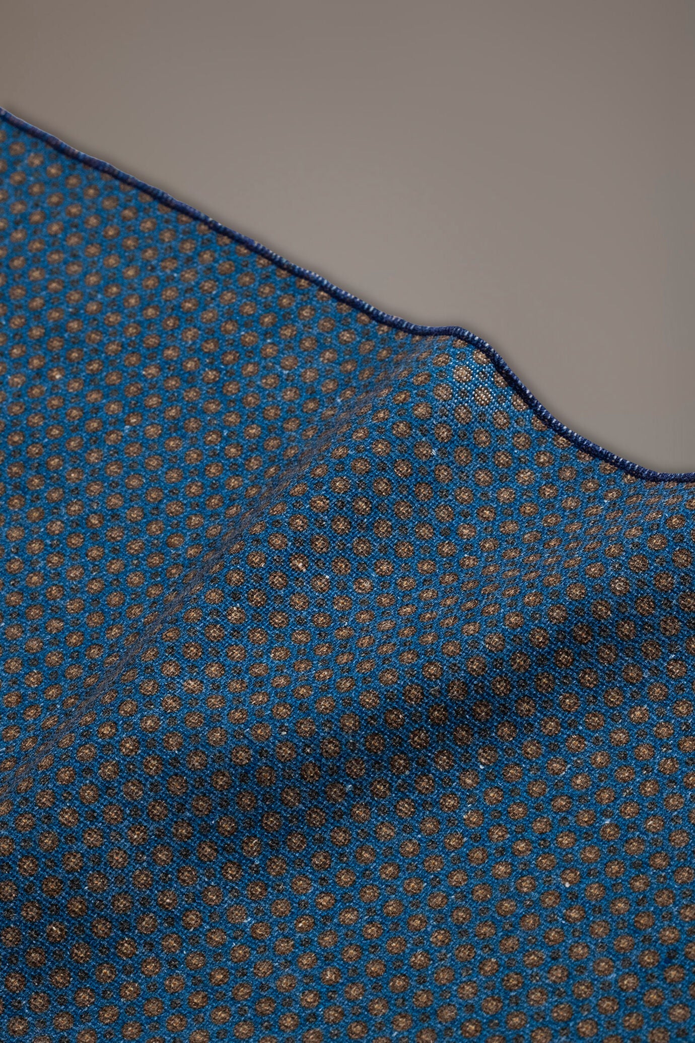 Linen blend pochette