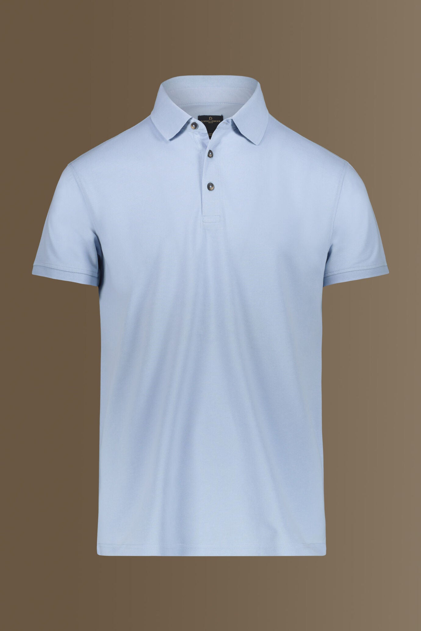 Short sleeves polo 100% cotton piquet solid colour