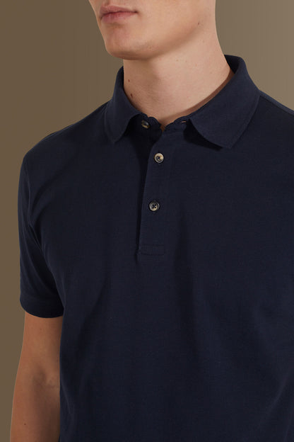Short sleeves polo 100% cotton piquet solid colour