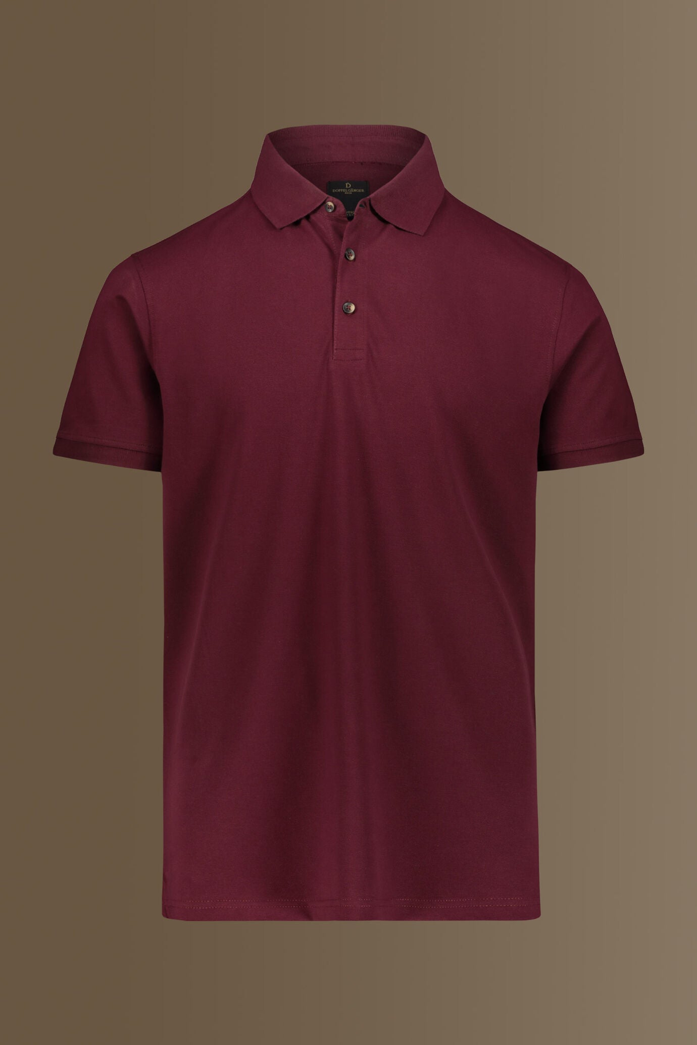 Short sleeves polo 100% cotton piquet solid colour