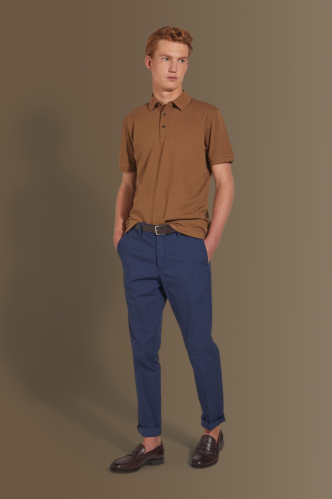 Short sleeves polo 100% cotton piquet solid colour