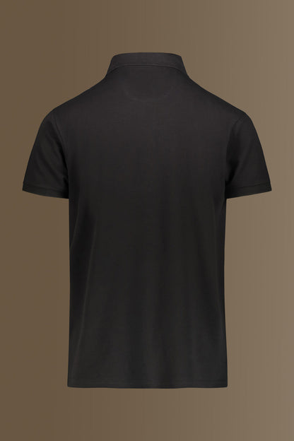 Short sleeves polo 100% cotton piquet solid colour