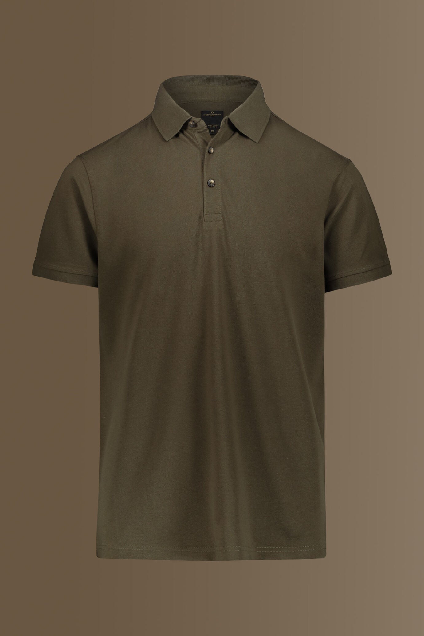 Short sleeves polo 100% cotton piquet solid colour