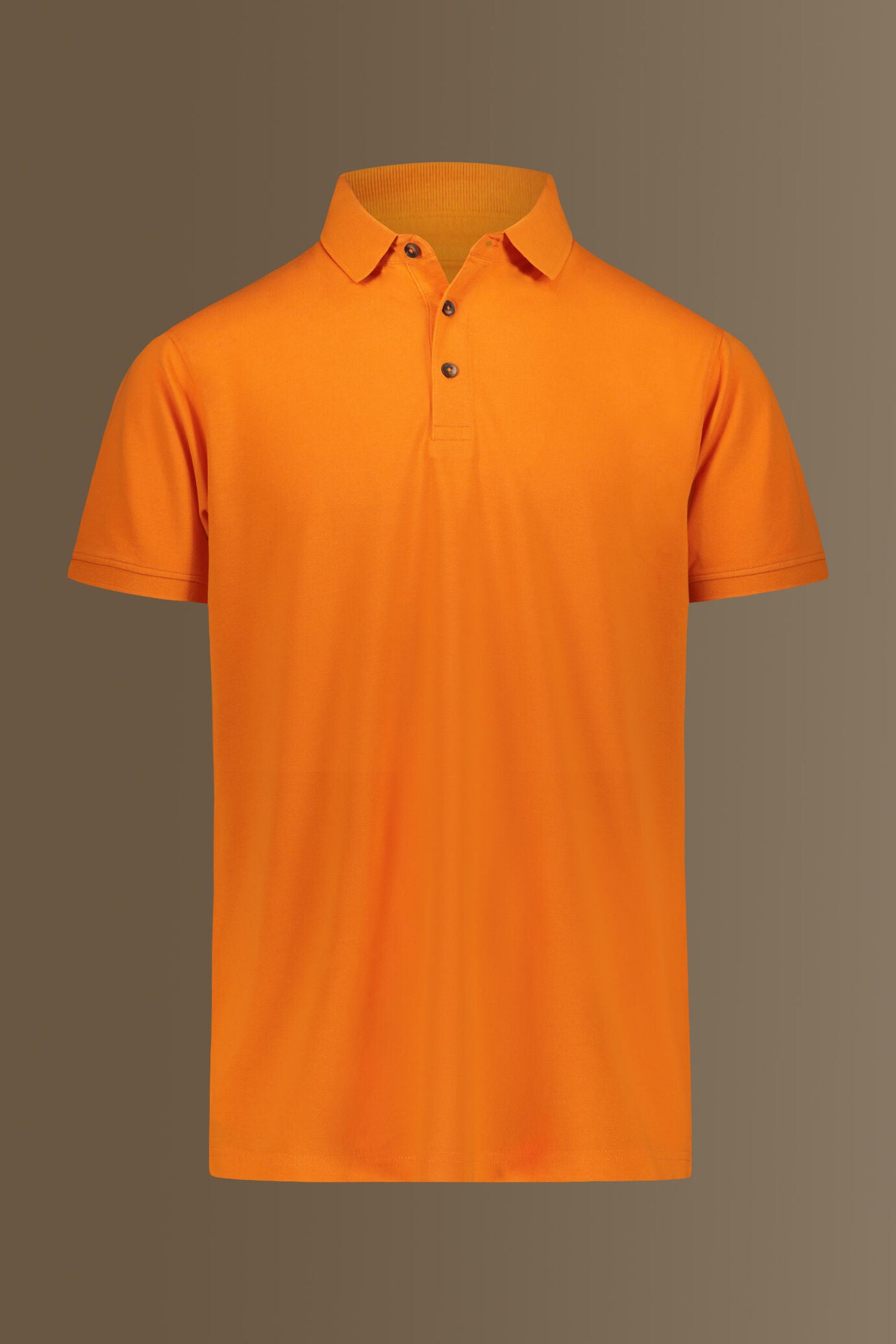 Short sleeves polo 100% cotton piquet solid colour