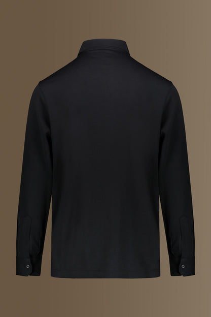 Long sleeves polo 100% pure supima cotton