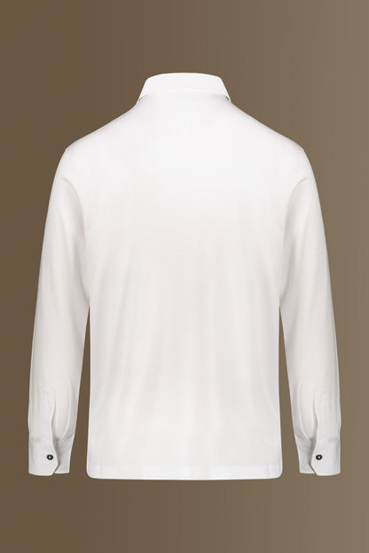Long sleeves polo 100% pure supima cotton