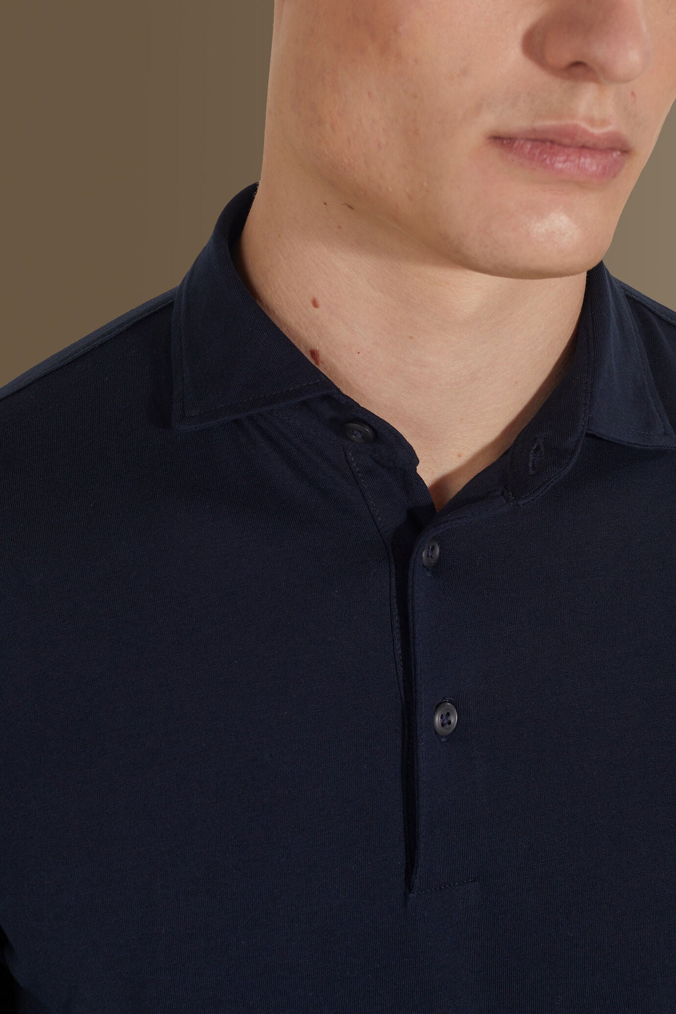 Long sleeves polo 100% pure supima cotton