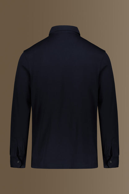 Long sleeves polo 100% pure supima cotton