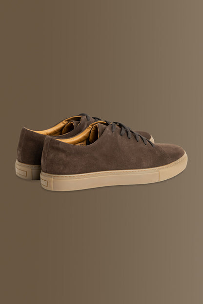 100% suede leather sneakers
