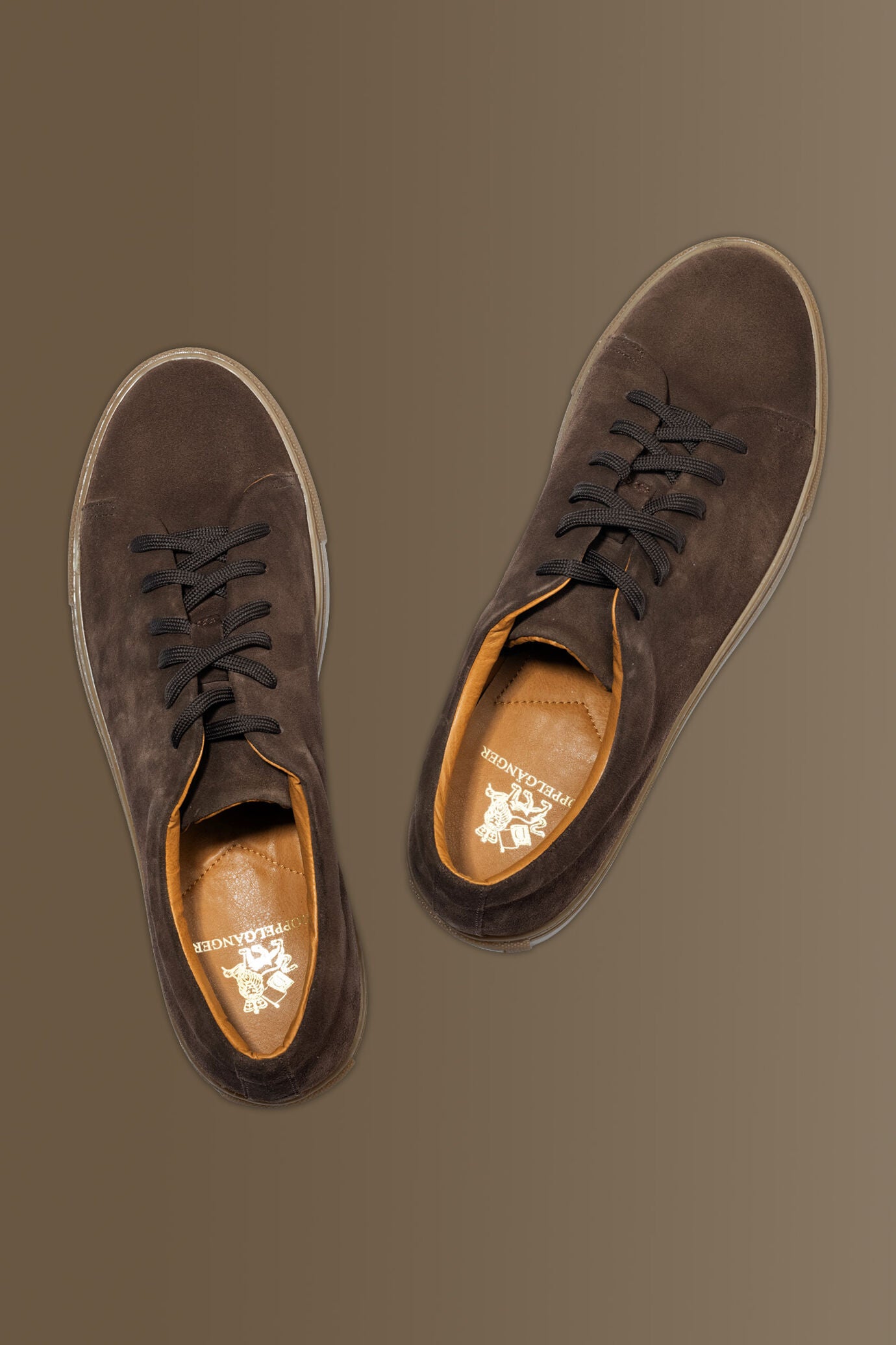 100% suede leather sneakers