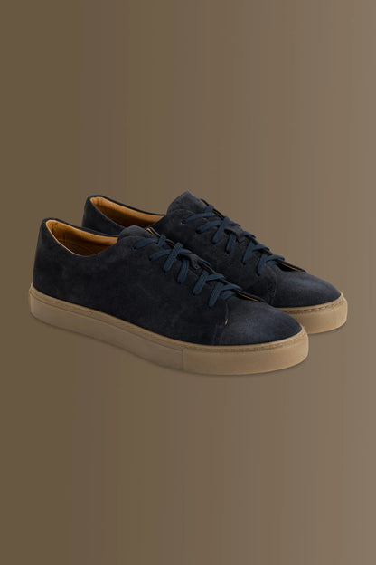 100% suede leather sneakers