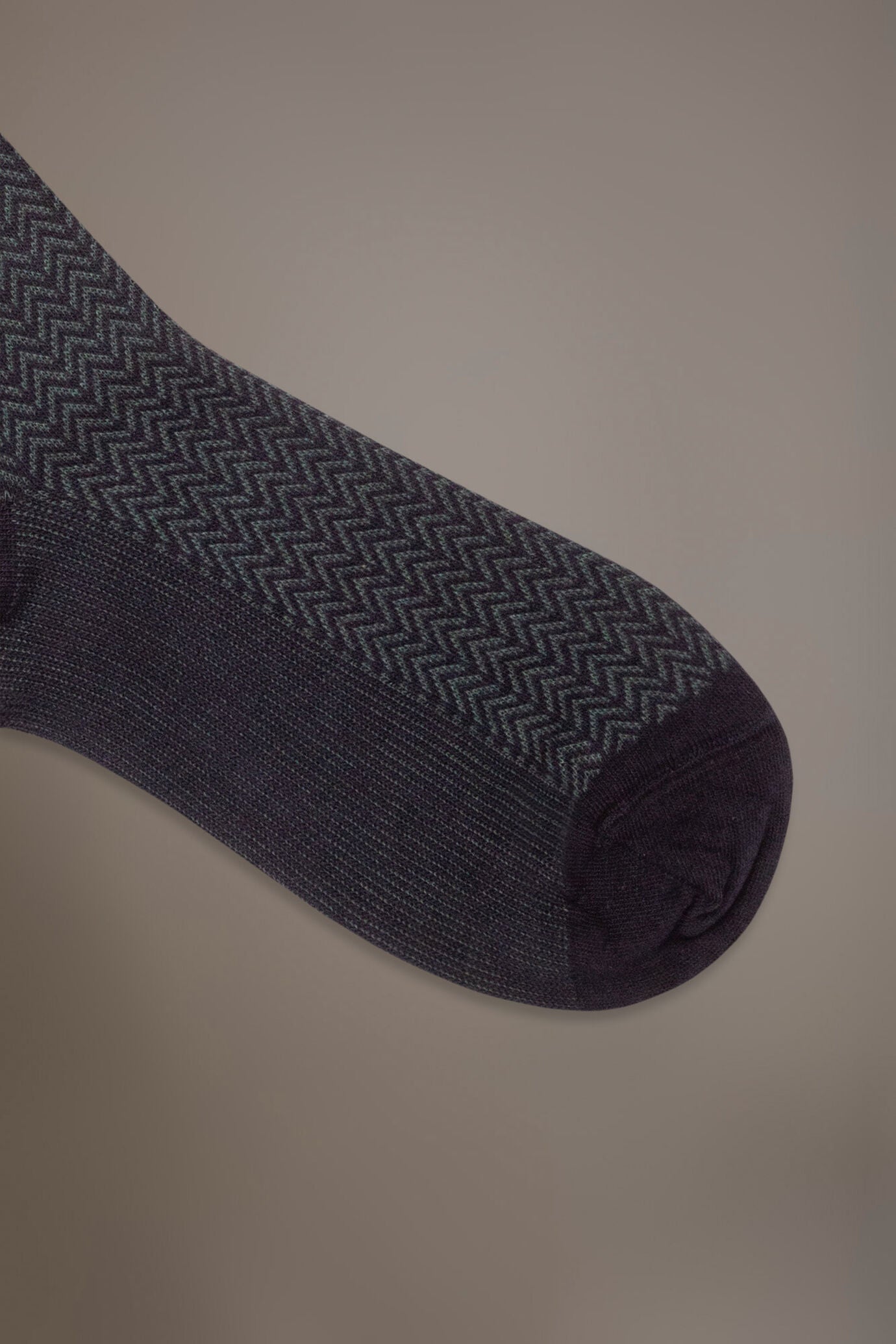 Long socks in stockinette stitch made in Italy