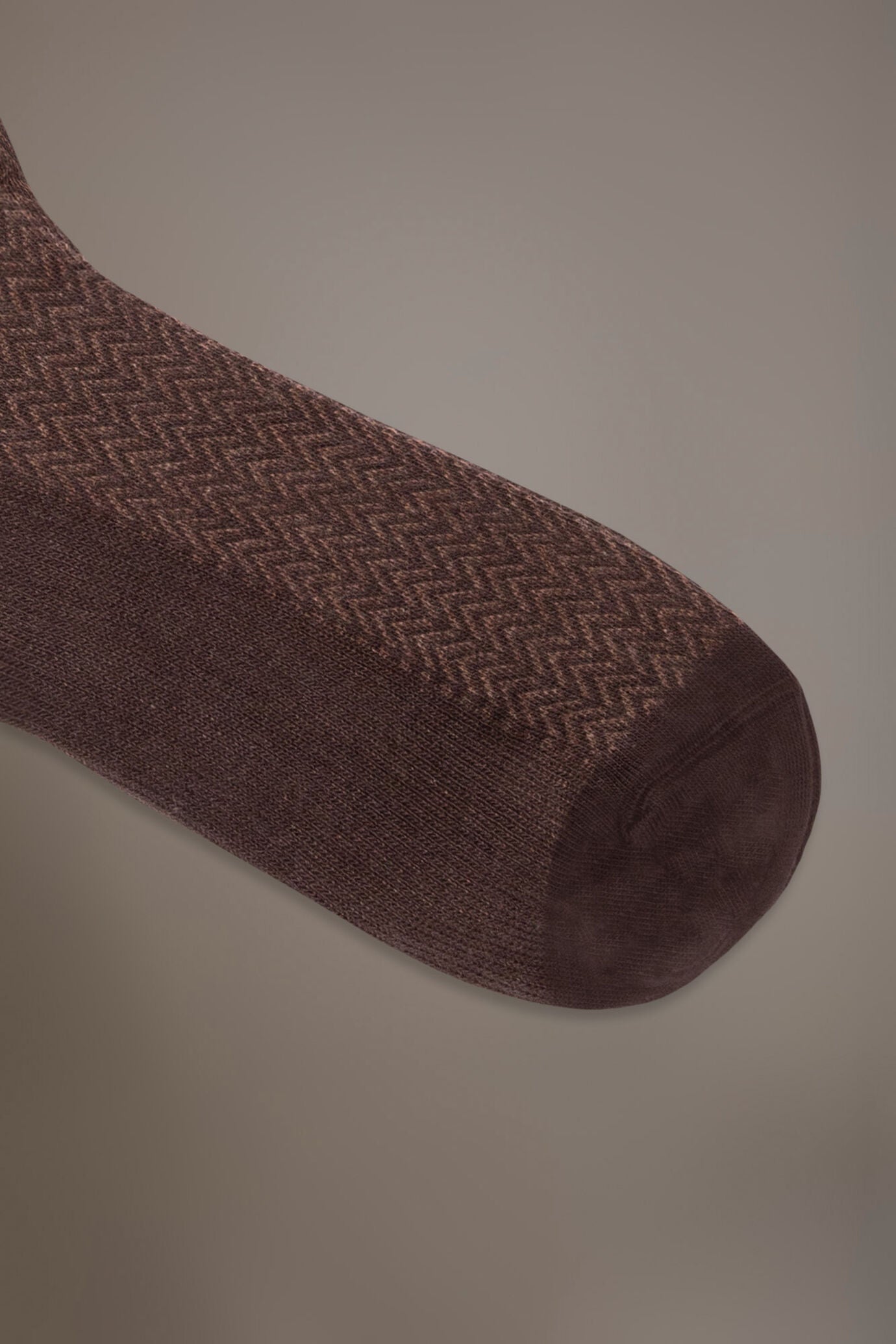 Long socks in stockinette stitch made in Italy