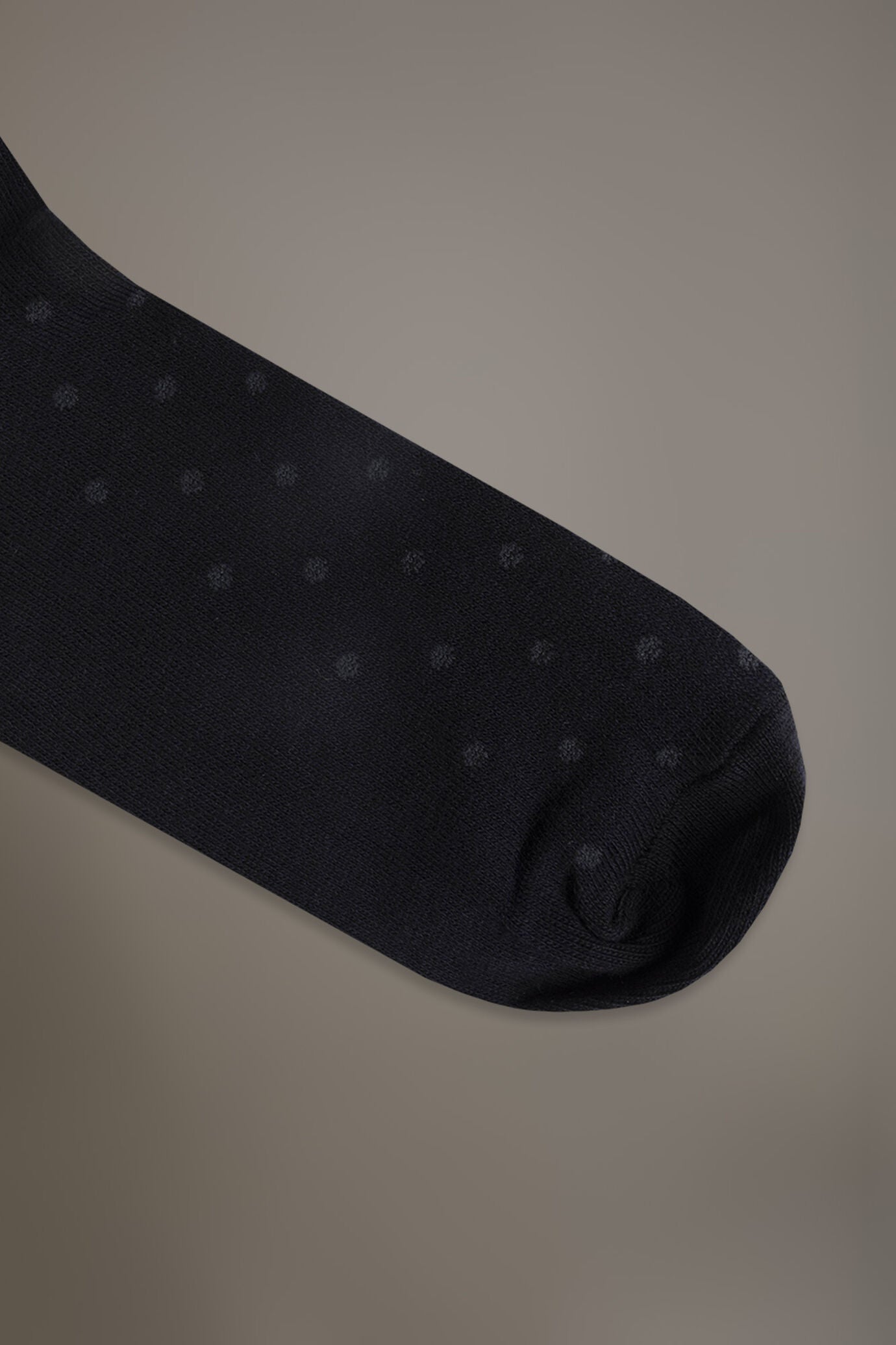 Long socks in stockinette stitch made in Italy