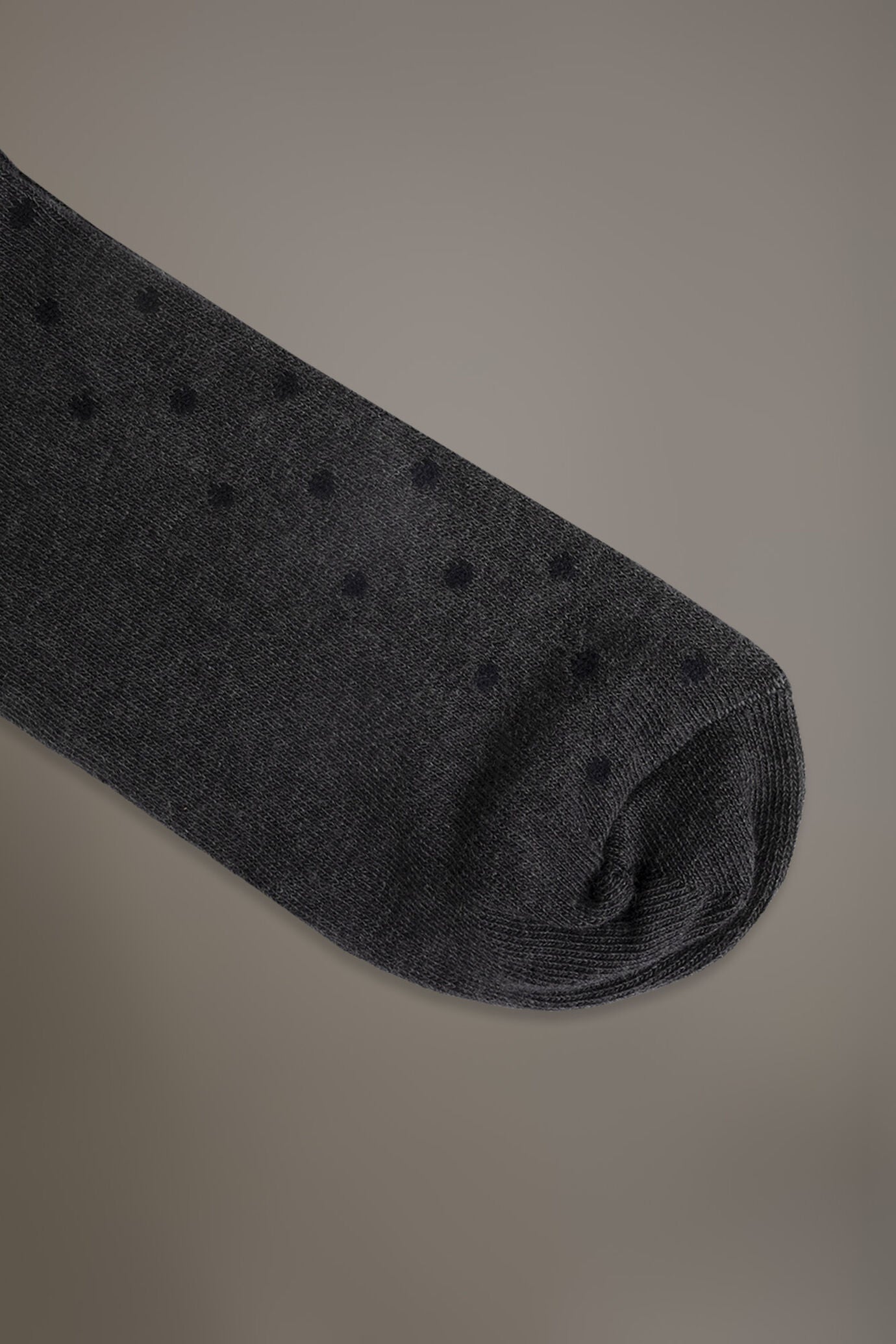 Long socks in stockinette stitch made in Italy