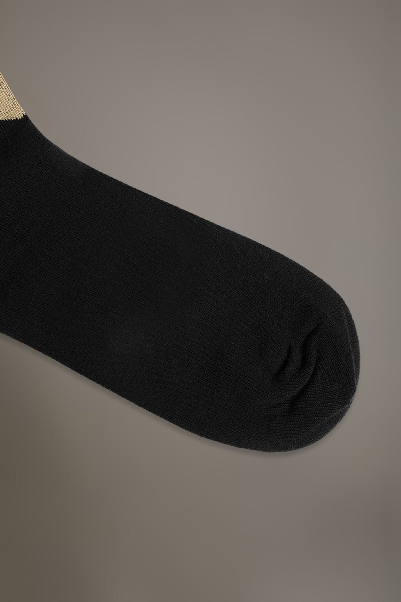 Long socks in stockinette stitch made in Italy